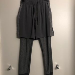 Lululemon Shorts with Jogger Liner